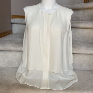theory silk top / blouse